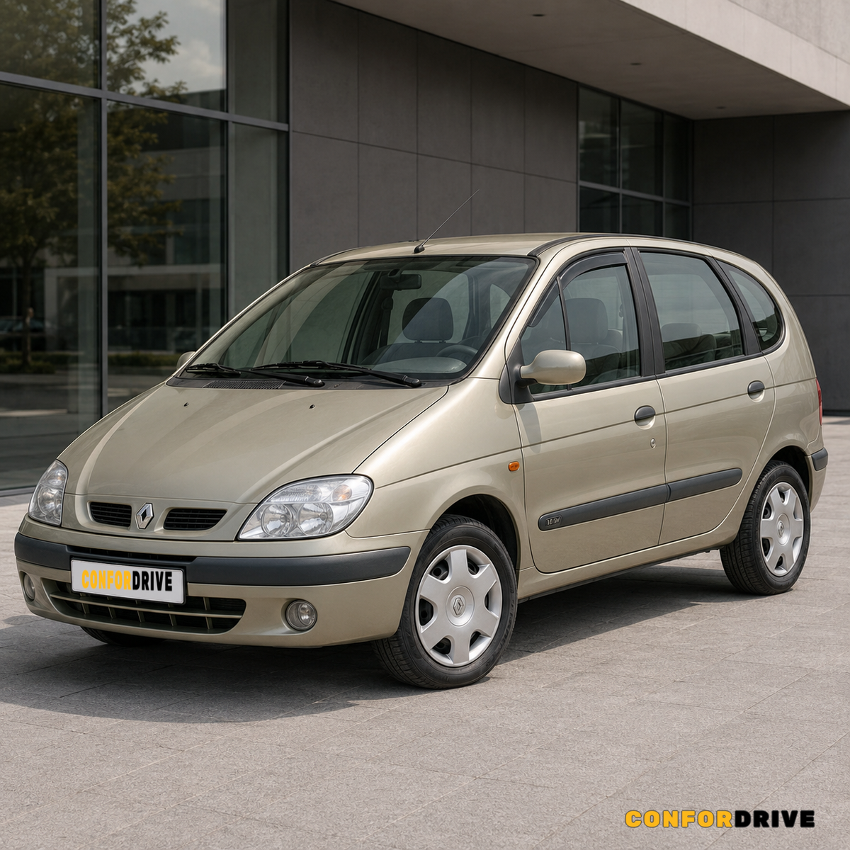 Deflectores de viento RENAULT MEGANE SCENIC I (1996-2003) para versión de 5 puertas