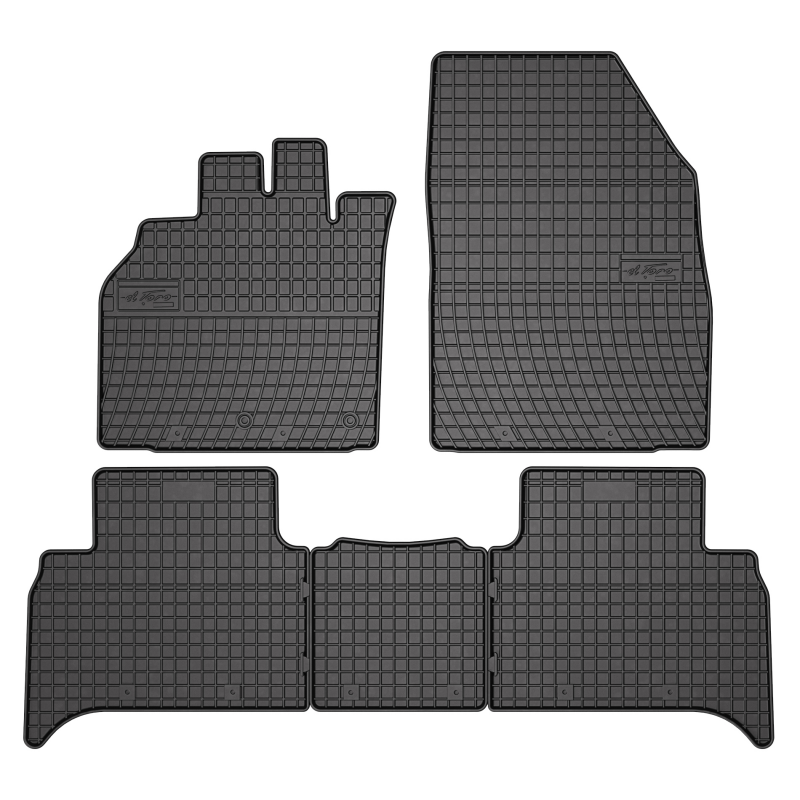 Tapetes de borracha Renault Grand Scénic II 5/7 lugares (2003-2009)