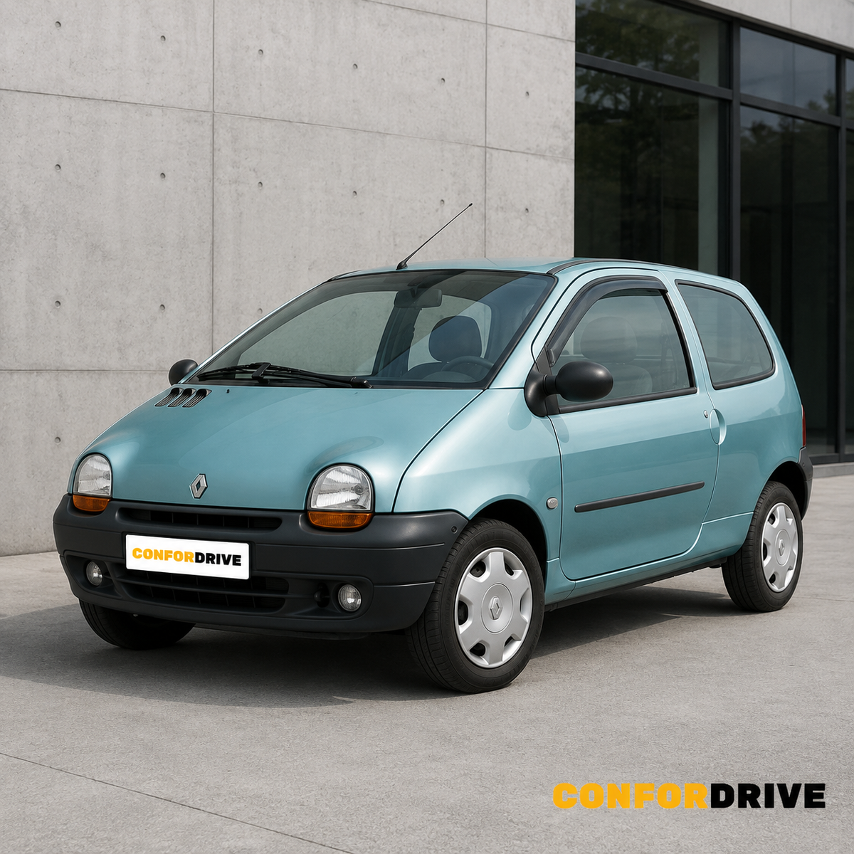 Deflectores de viento RENAULT TWINGO I (1993-2007) para versión de 3 puertas