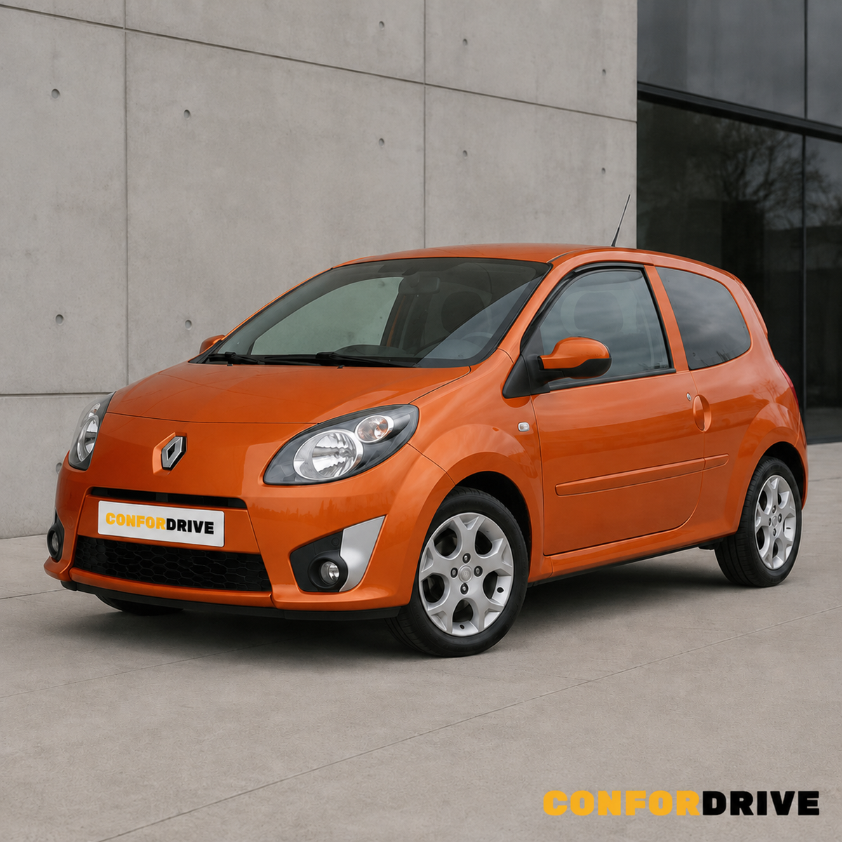 Deflectores de viento RENAULT TWINGO II (2007-2014) para versión de 3 puertas