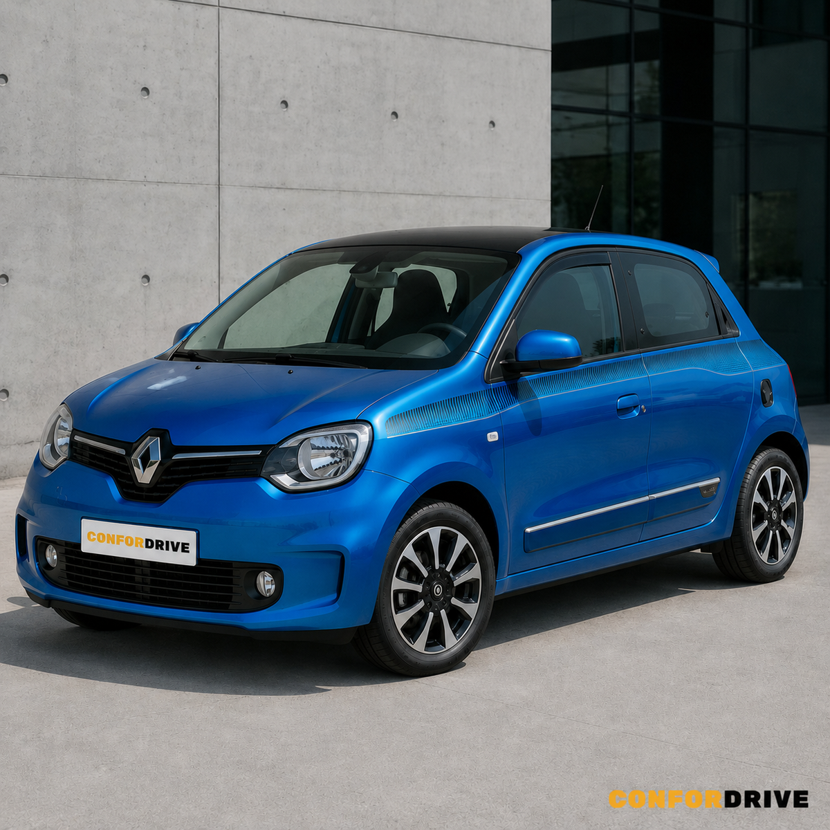 Deflectores de viento RENAULT TWINGO III (2014 >) para versión de 5 puertas