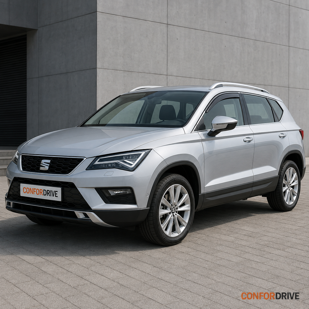 Deflectores de viento SEAT ATECA (2016 >) para versión de 5 puertas