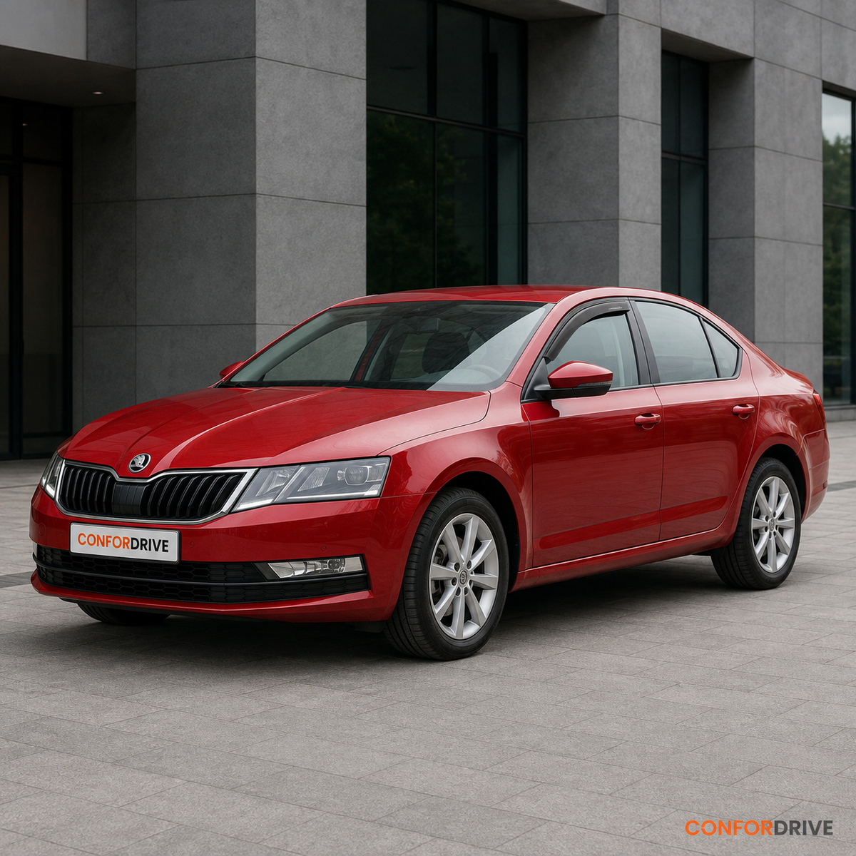 Deflectores de viento SKODA OCTAVIA III Sedan (2013-2020) para versión de 4 puertas
