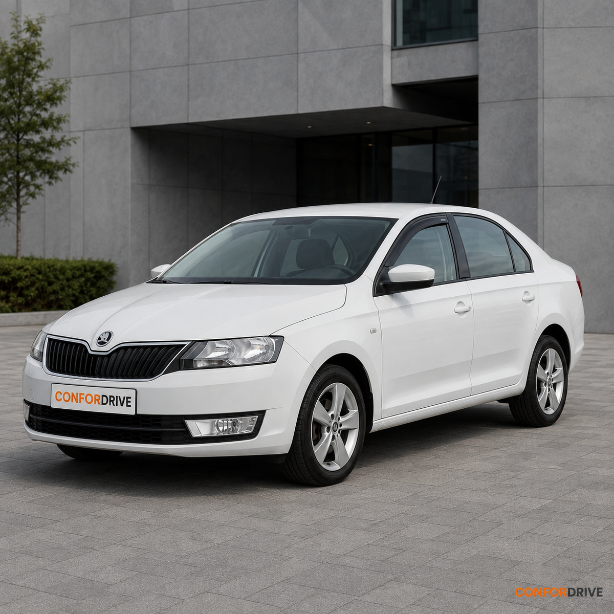 Deflectores de viento SKODA RAPID Sedan (2012-2019) para versión de 4 puertas