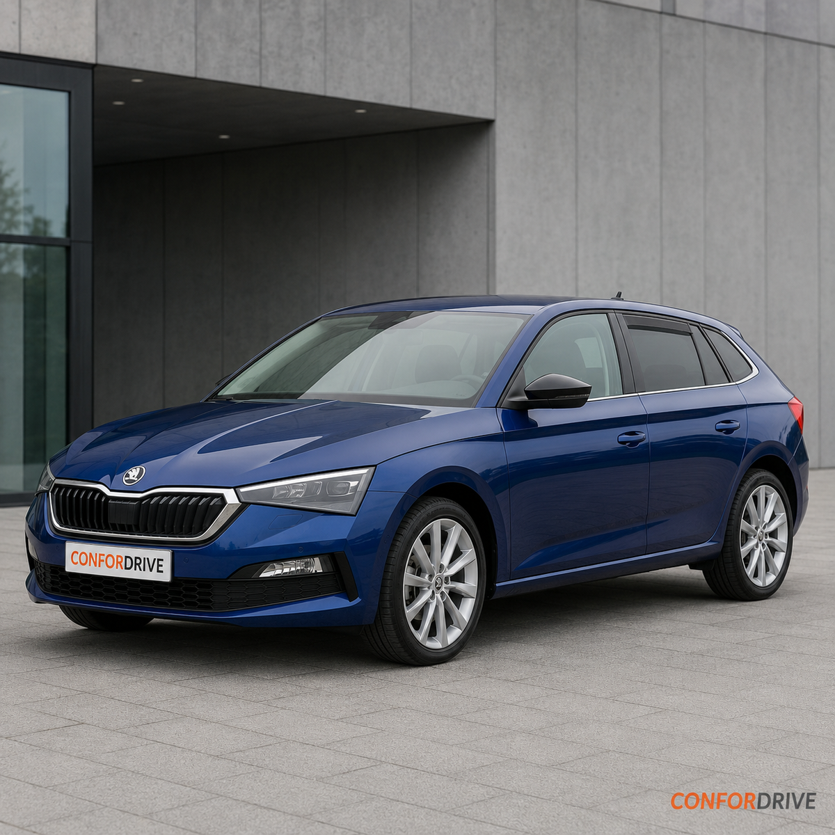 Deflectores de viento SKODA SCALA (2019 >) para versión de 5 puertas