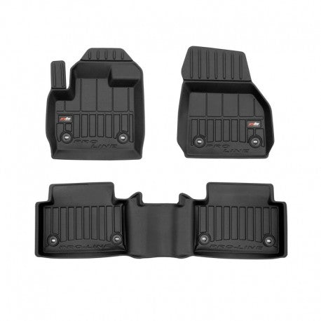 Tapetes de borracha 3D Jaguar E-Pace 2017–atualidade