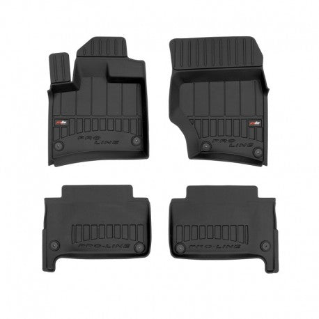 Tapetes de borracha Premium 3D Audi Q7 4L 2006–2015
