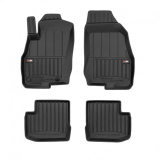 Alfombrillas de goma 3D Fiat Punto Evo 5 puertas 2009–2012 — Premium 3D