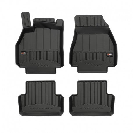 Tapetes de borracha 3D Renault Mégane II 2002–2009