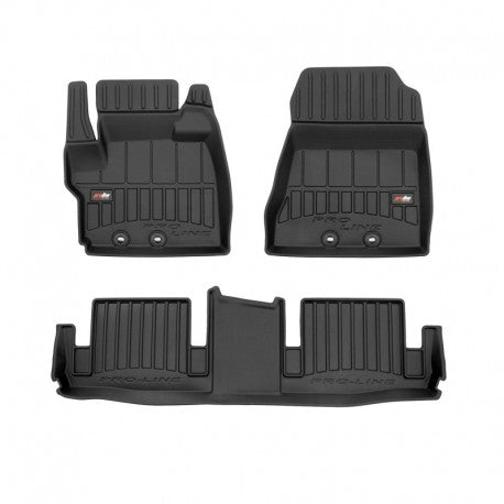 Tapetes de borracha 3D Toyota IQ 2008–2016