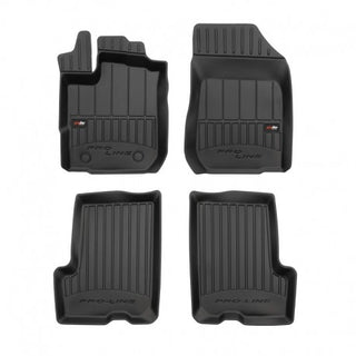 Alfombrillas de goma 3D Dacia Logan 7 plazas 2007–2013 — Premium 3D