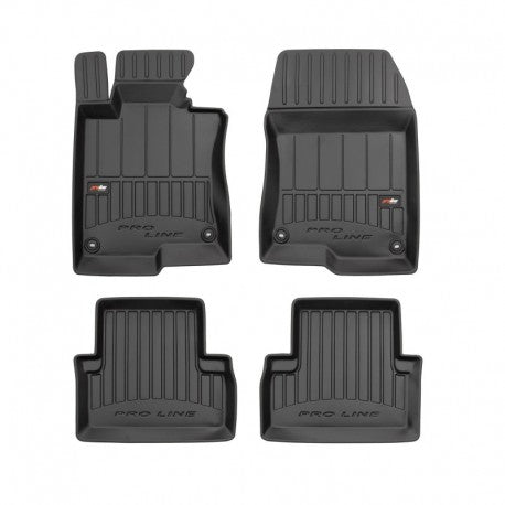 Tapetes de borracha 3D Honda Accord Limousine 2008–2012