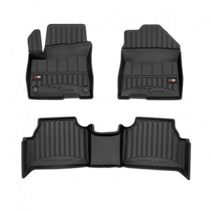 Tapetes de borracha 3D Hyundai Kona SUV 2017–2022