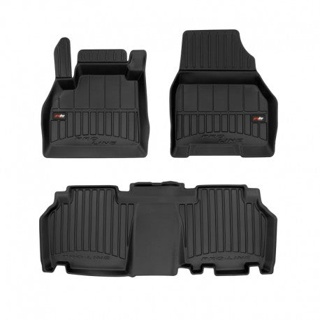 Tapetes de borracha 3D Mercedes-Benz Citan W415 2012–2021