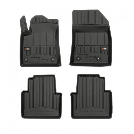 Tapetes de borracha Premium 3D Citroën C3 Aircross 2017–2024