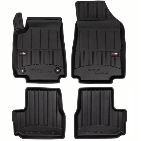 Tapetes de borracha Premium 3D para Citroën C3 Gasolina ou Diesel de 2024 até à atualidade