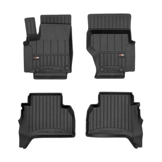 Tapetes de borracha Premium 3D para Volkswagen Amarok Cabina Dupla 2009–presente