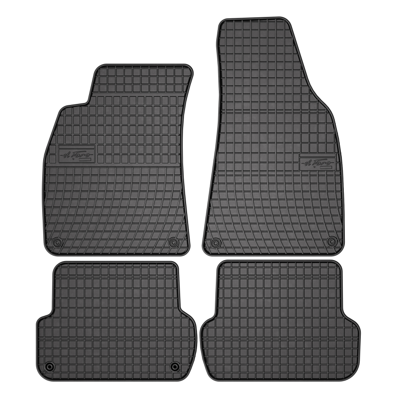 Tapetes de borracha Standard para Audi A4 B6 Cabriolet 2002–2006