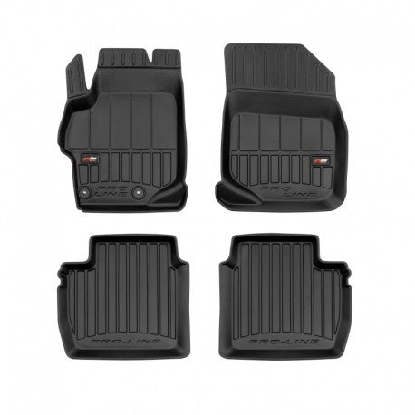 Tapetes de borracha Premium 3D para Citroën C-Elysée 2013 até à atualidade