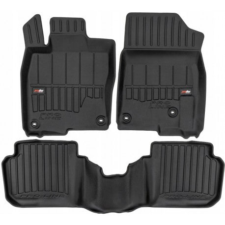 Tapetes de borracha 3D Honda Civic 2023–atualidade