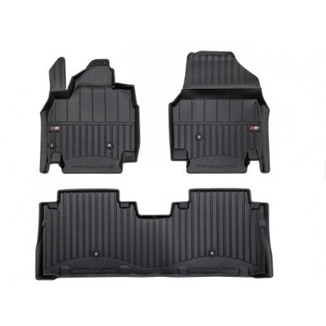 Tapetes de borracha 3D Kia EV9 2023–atualidade