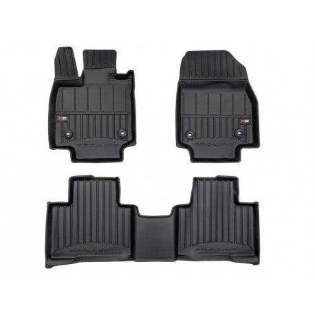 Tapetes de borracha 3D Lexus RX 2023–atualidade