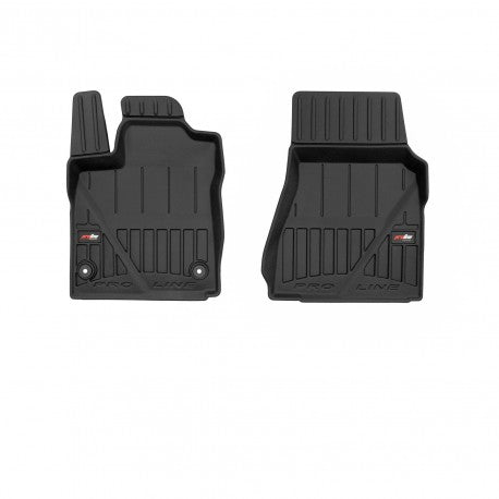 Tapetes de borracha 3D Smart Fortwo C453 2 bancos 2015–atualidade