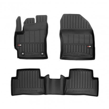 Tapetes de borracha 3D Toyota Corolla Cross 2022–atualidade