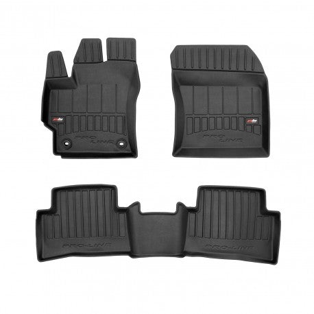 Tapetes de borracha 3D Toyota Corolla Híbrido 3 / 5 portas 2017–atualidade