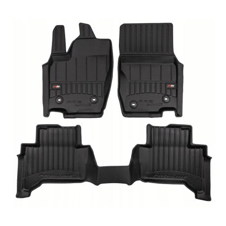 Tapetes de borracha 3D Toyota Land Cruiser VX J250 2024–atualidade
