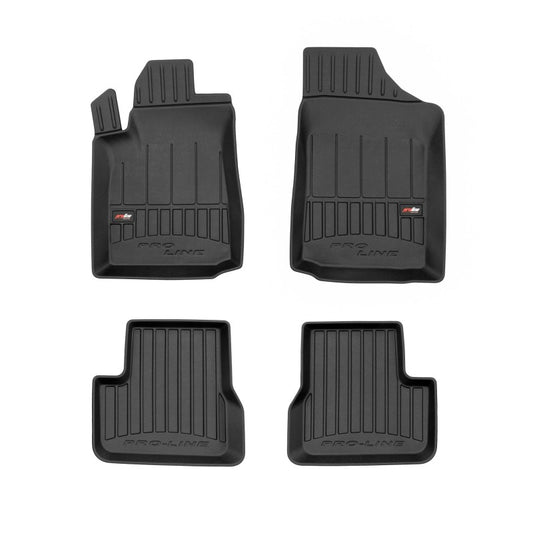Tapetes de borracha Premium 3D Citroën C3 I 2002–2009