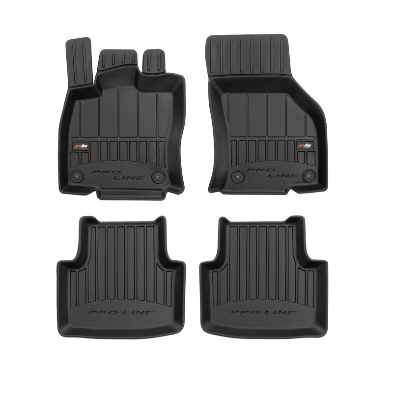 Tapetes de borracha Premium 3D Volkswagen Passat B8 2014–2024