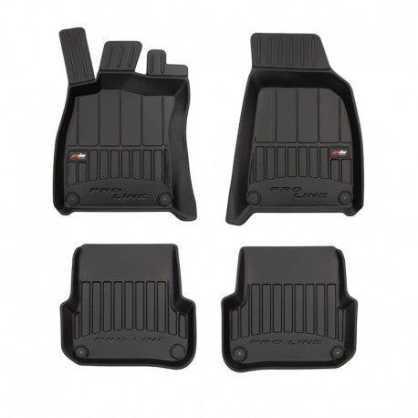 Tapetes de borracha Premium 3D Audi A6 C6 2004–2008
