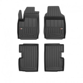 Alfombrillas de goma 3D Fiat 500C 2014–actualidad — Premium 3D