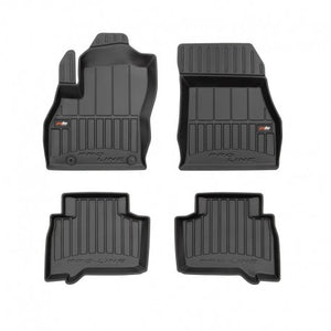 Tapetes de borracha 3D Fiat Qubo 2008–atualidade