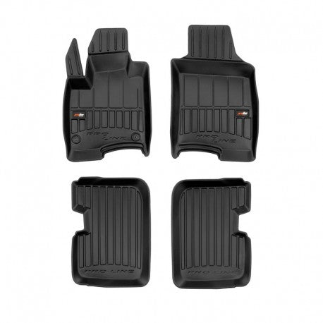 Tapetes de borracha 3D Fiat Panda 2012–2016