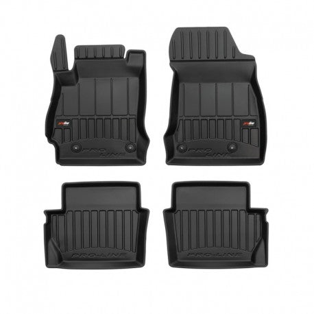 Tapetes de borracha 3D Mazda 2 2007–2015