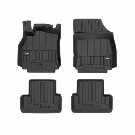 Tapetes de borracha 3D Renault Mégane III (exceto Coupé) 2009–2016