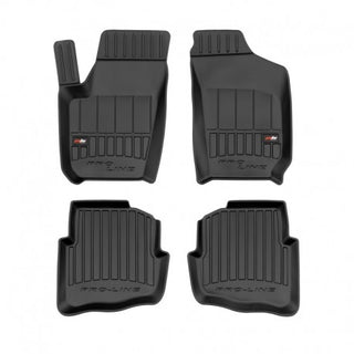 Alfombrillas de goma 3D Škoda Fabia 3 ou 5 puertas 2000–2007 — Premium 3D