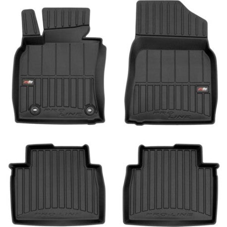 Tapetes de borracha 3D Toyota Camry XV70 2017–atualidade