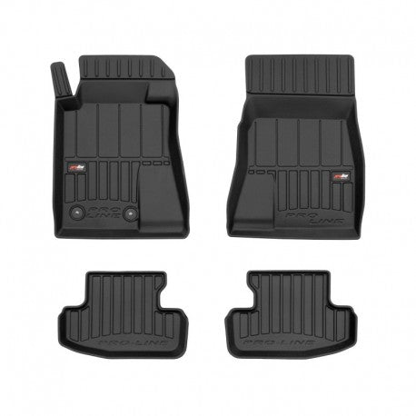Tapetes de borracha 3D Ford Mustang 2015–atualidade