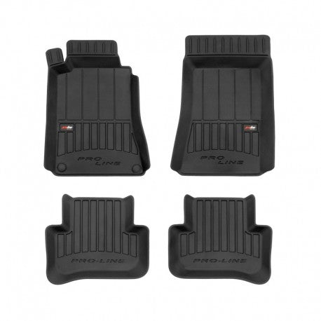 Tapetes de borracha 3D Mercedes-Benz Classe C CL203 Coupé 2000–2008