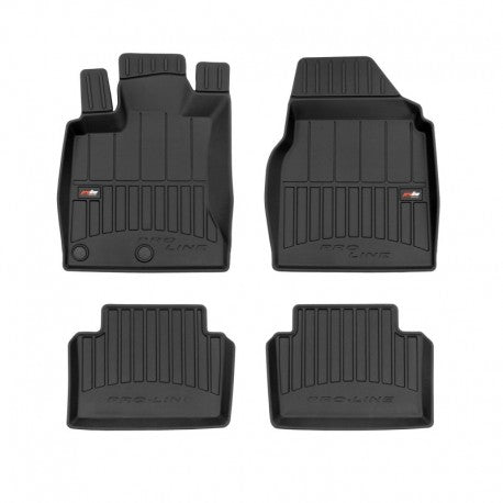 Tapetes de borracha 3D Nissan Qashqai 2007–2010