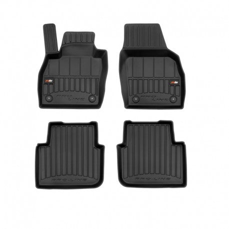 Tapetes de borracha 3D Škoda Kamiq 2019–atualidade