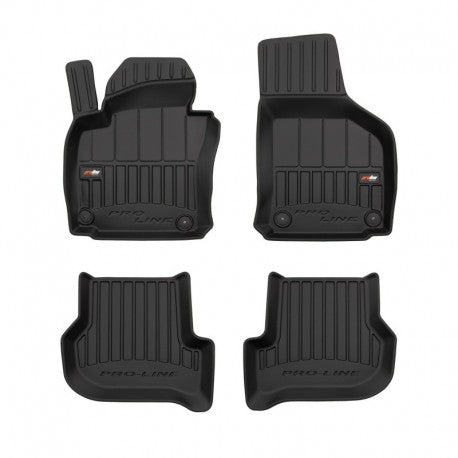 Tapetes de borracha 3D Škoda Octavia Hatchback 2004–2008
