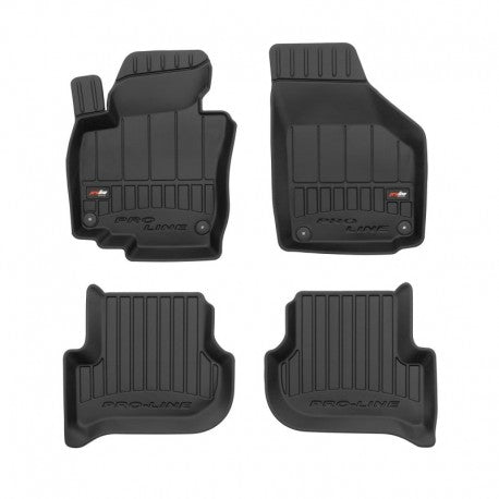 Tapetes de borracha 3D Škoda Yeti 2014–atualidade