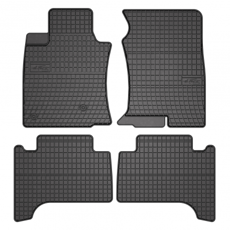 Tapetes de borracha Toyota Land Cruiser 120 curto 2002–2009