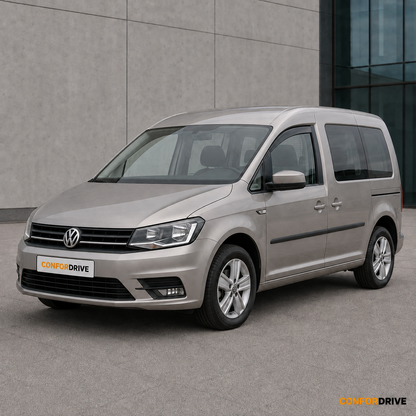 Volkswagen Caddy IV 2015-2020 com chuventos interiores CONFORDRIVE