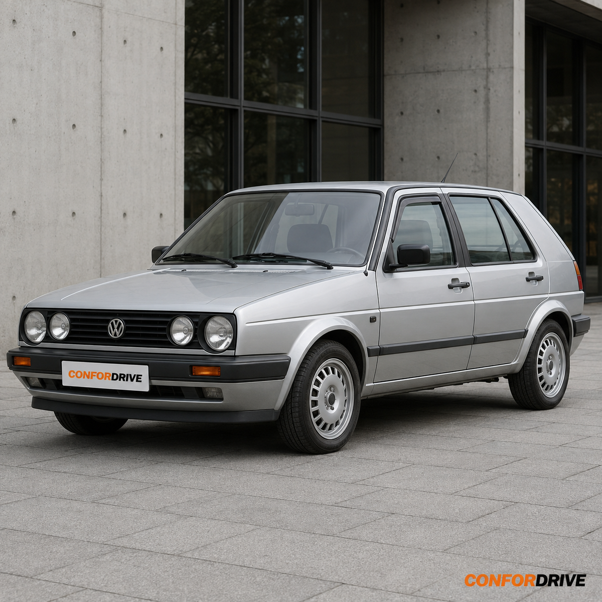 Deflectores de viento VOLKSWAGEN GOLF II Hatch (1984-1992) para versión de 5 puertas