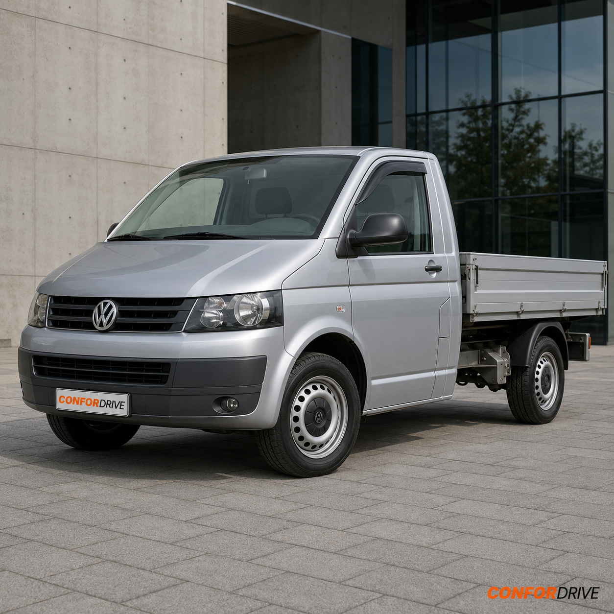 Volkswagen T5 Truck com chuventos interiores CONFORDRIVE